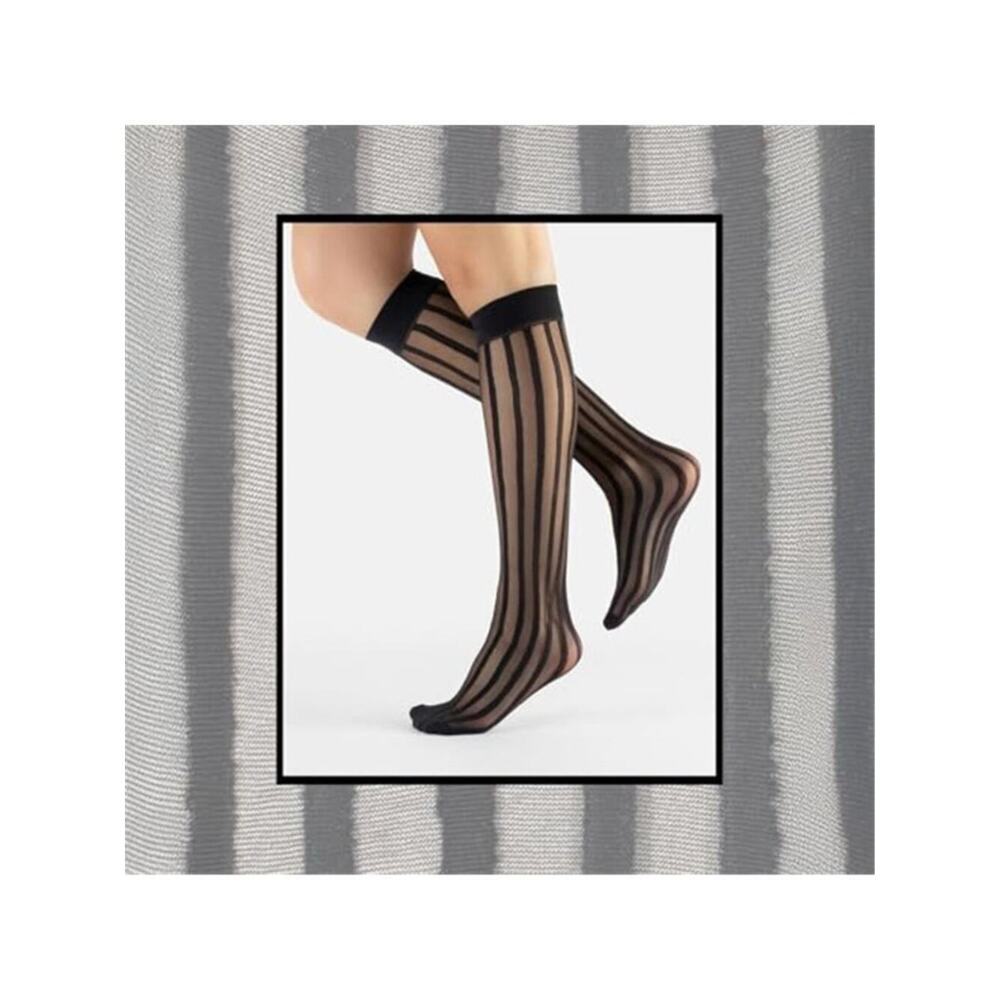 3 Pairs Women Pop Socks, Sheer Everyday Ankle Socks Pantyhose Multi Desings - Picture 5 of 10